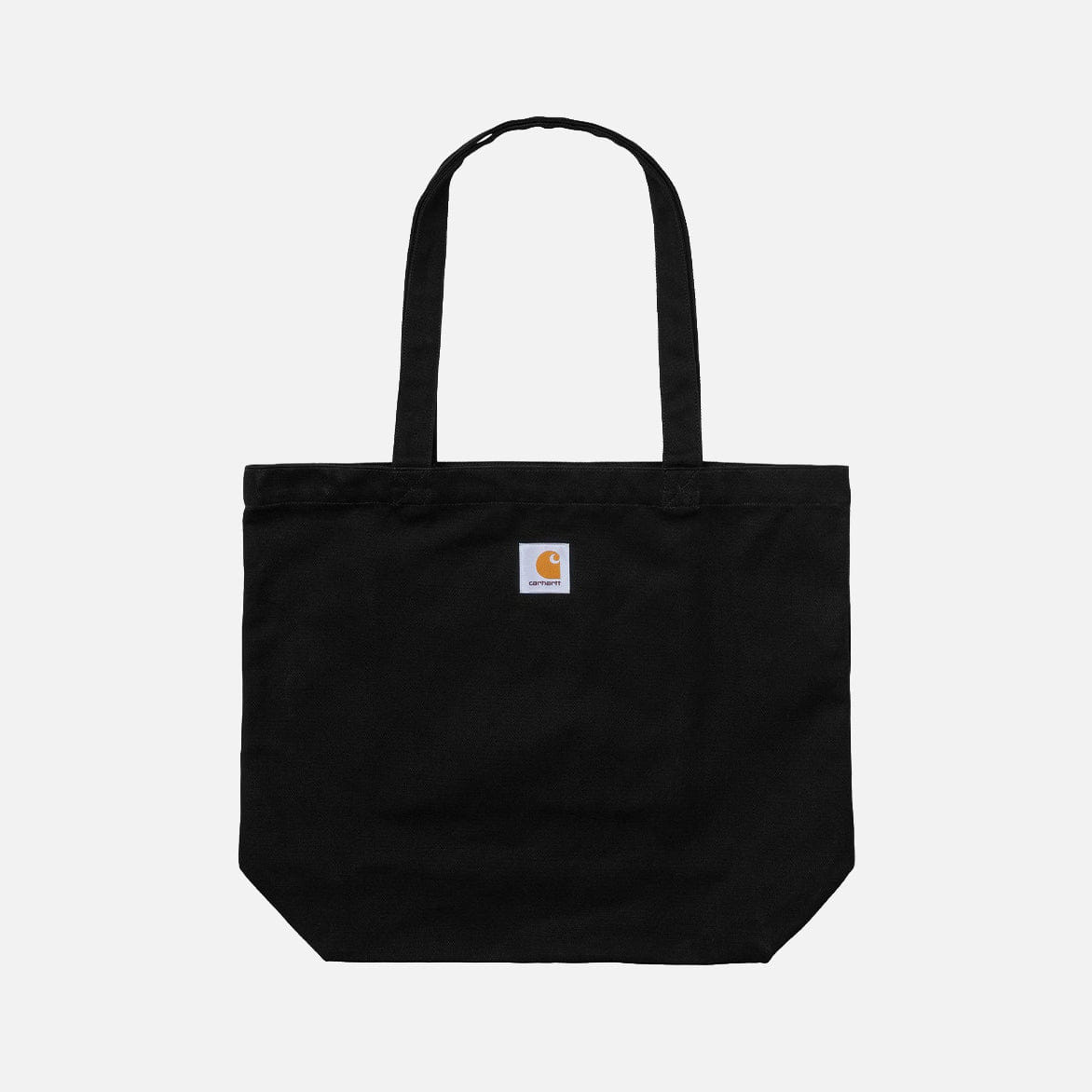 Carhartt WIP CANVAS GRAPHIC TOTE - BLACK SPOILED PRINT