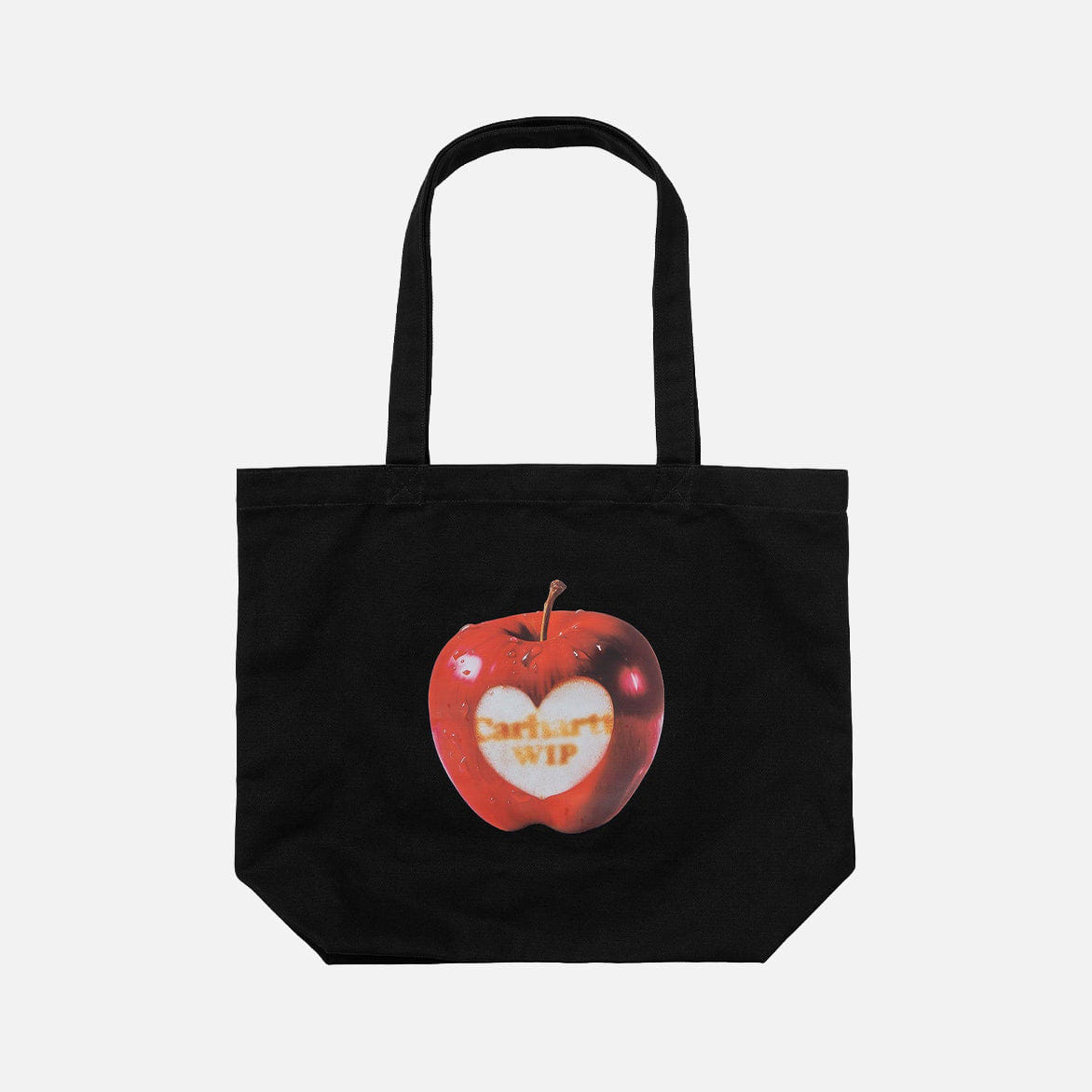 Carhartt WIP CANVAS GRAPHIC TOTE - BLACK SPOILED PRINT