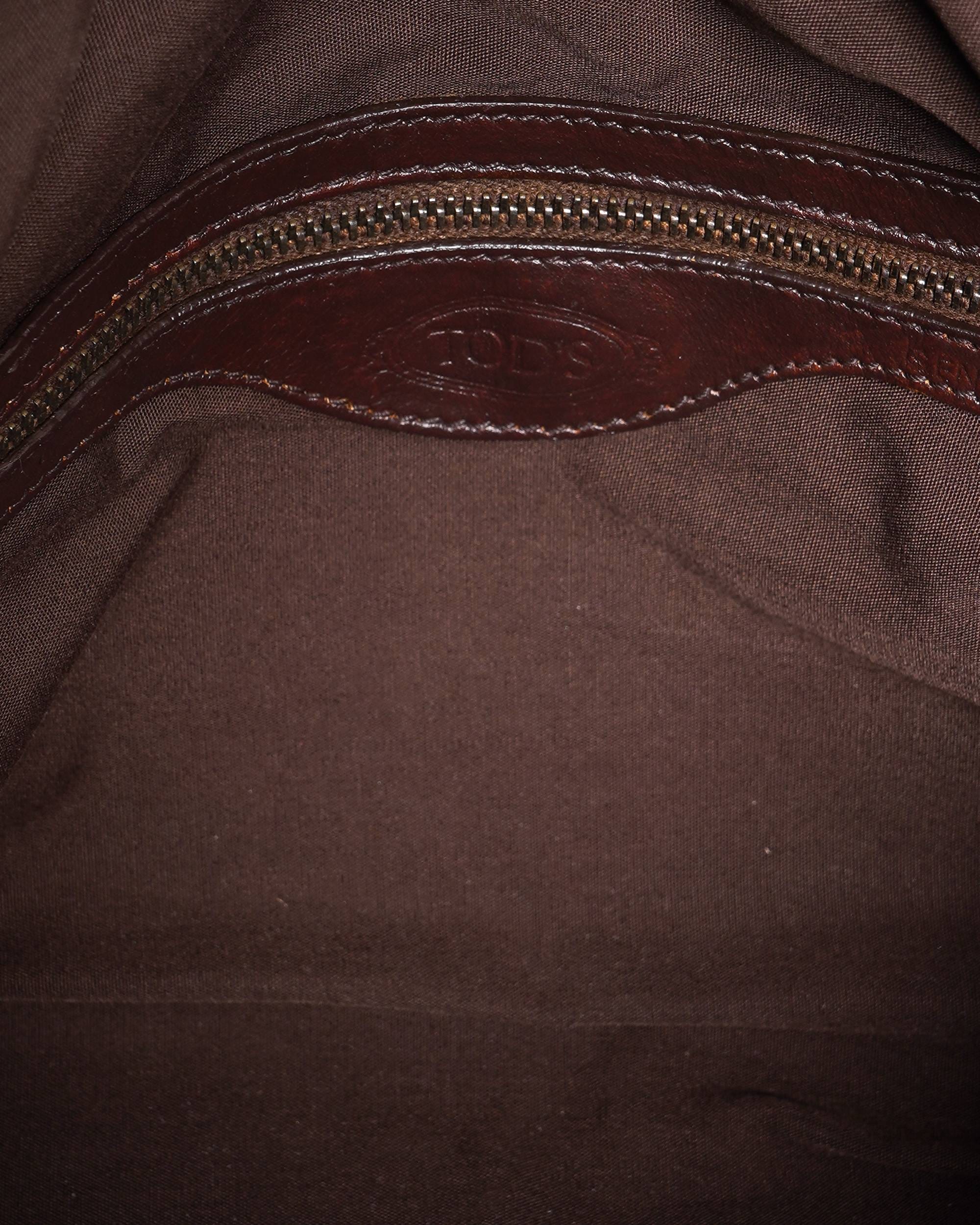 Tod's Leather brown handbag