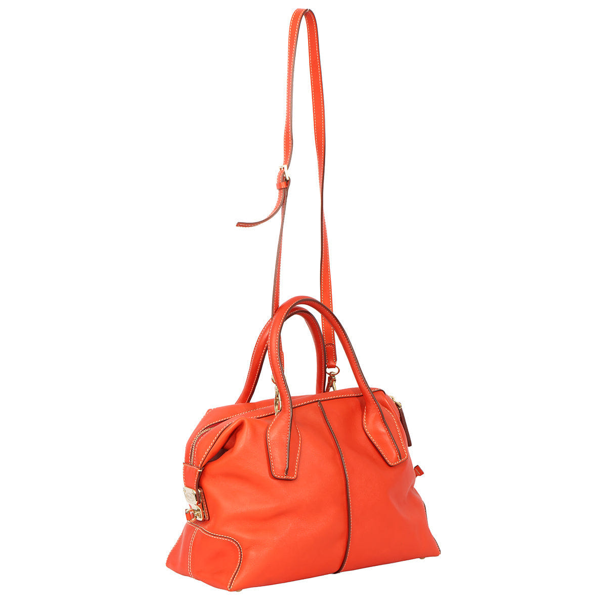 TOD’S D CUBE ORANGE HANDBAG