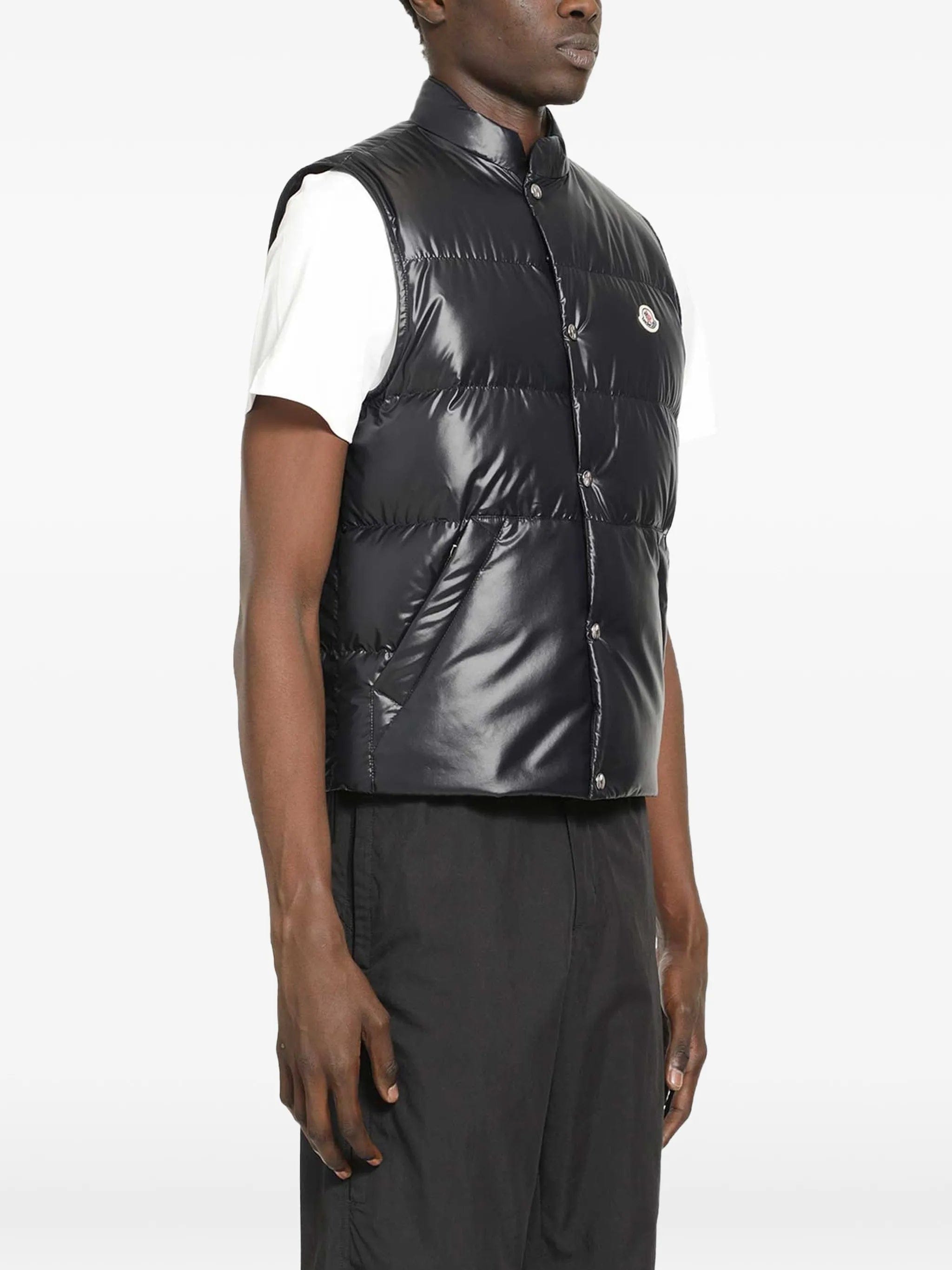 Moncler sleeveless buttoned gilet