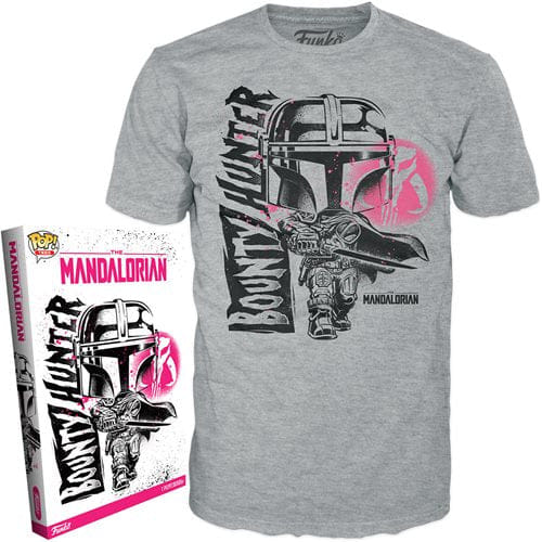 Funko Pop Tees: Star Wars: Mandalorian Bounty Hunter