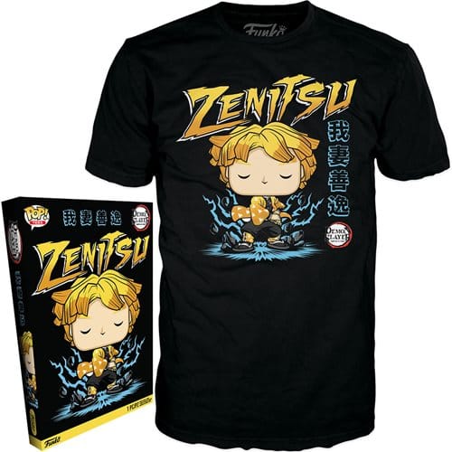 Funko Pop Tees: Demon Slayer - Zenitsu