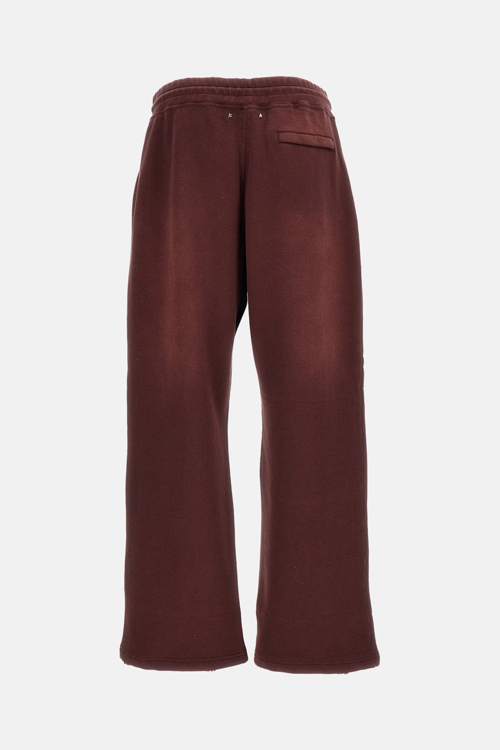 Golden Goose PANTALONI STAR JOGGING A GAMBA LARGA