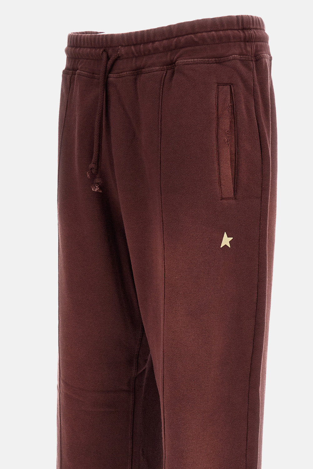 Golden Goose PANTALONI STAR JOGGING A GAMBA LARGA