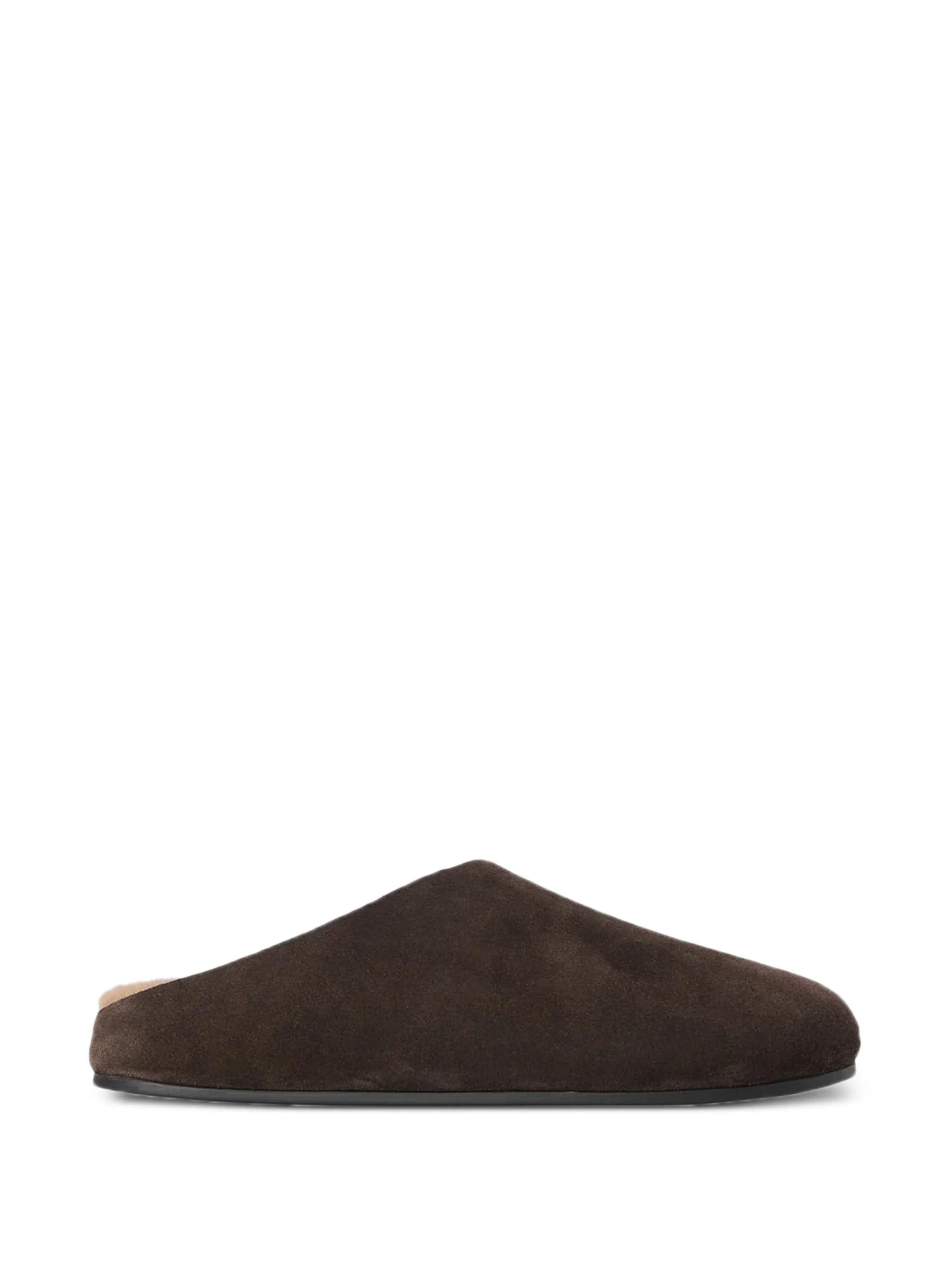 The Row Hudson leather mules