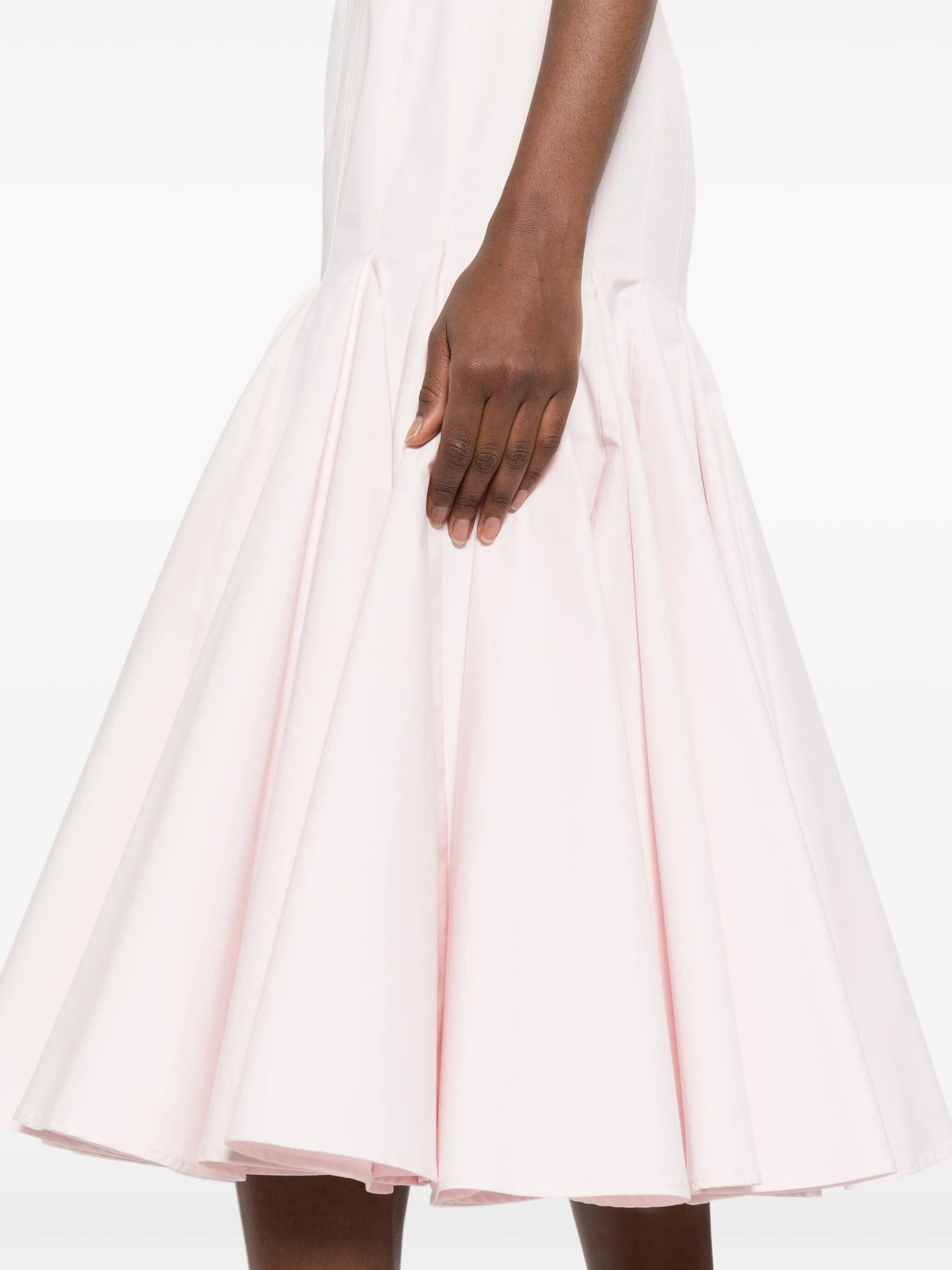 Jacquemus Agave flared midi dress