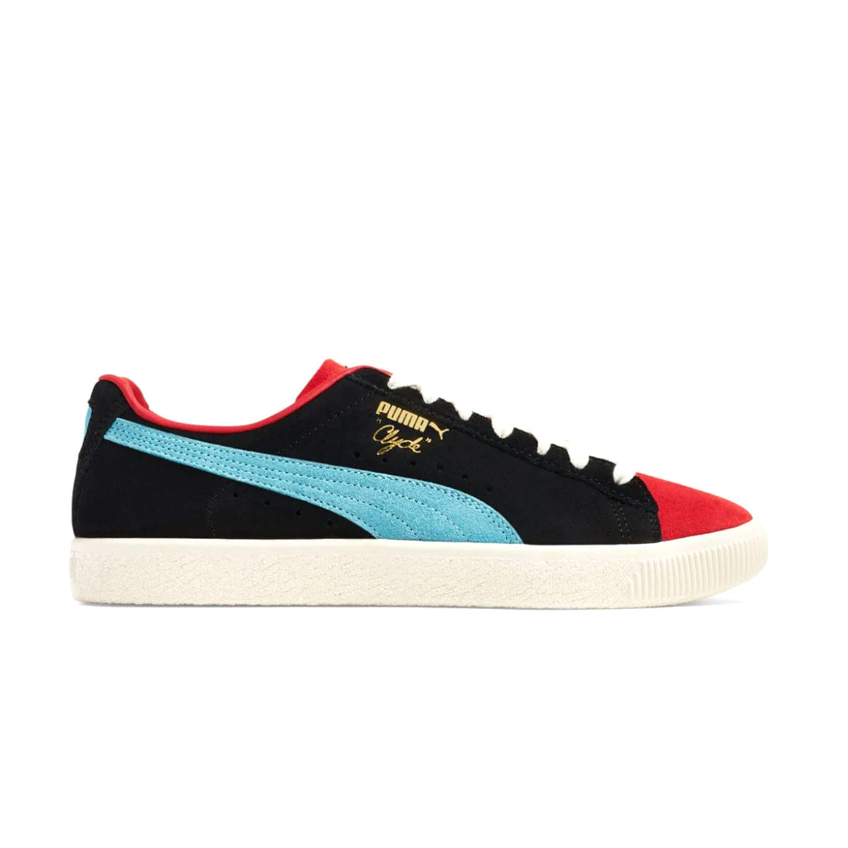 PUMA Clyde OG Black/For All Time Red