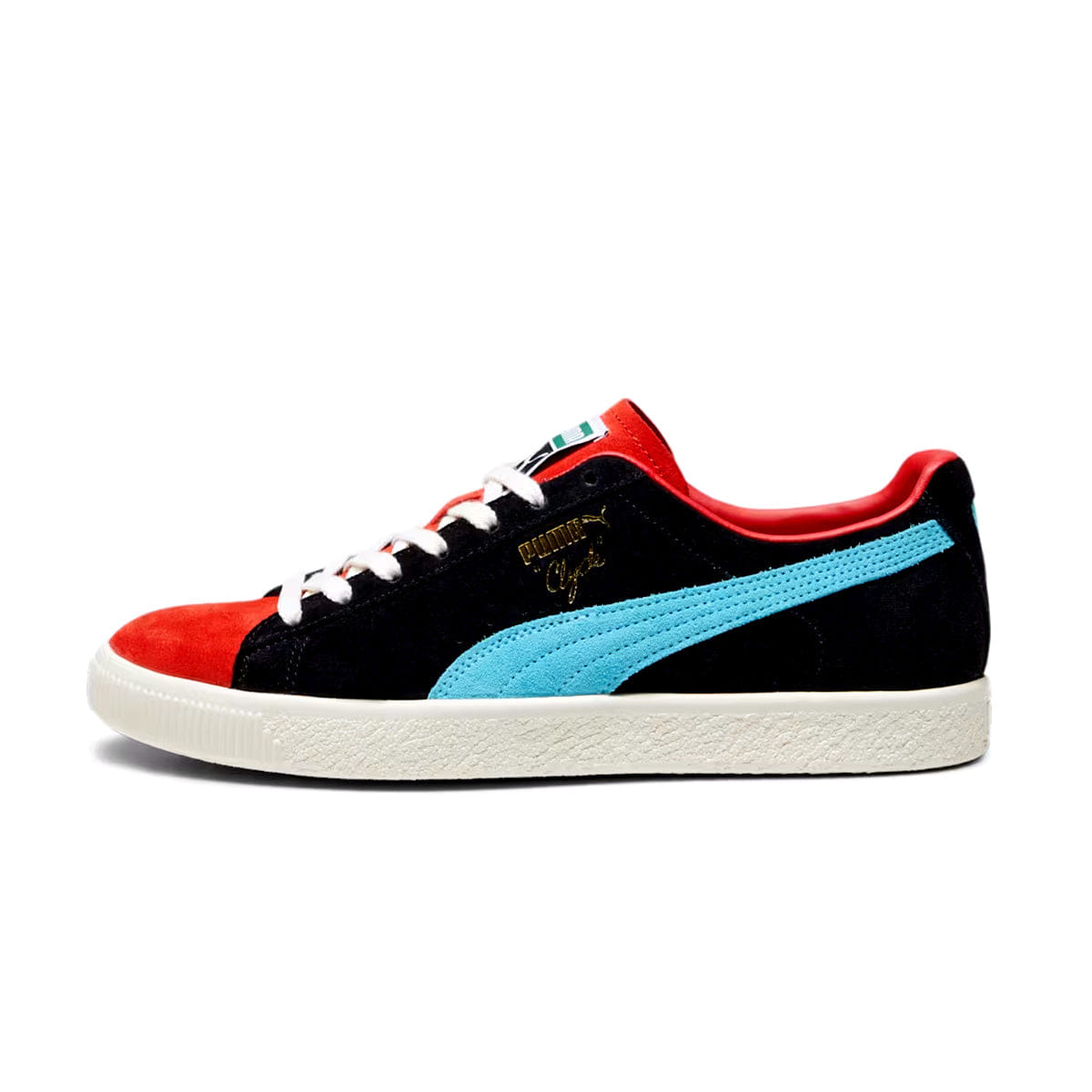 PUMA Clyde OG Black/For All Time Red