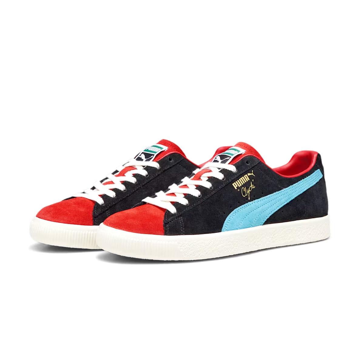 PUMA Clyde OG Black/For All Time Red