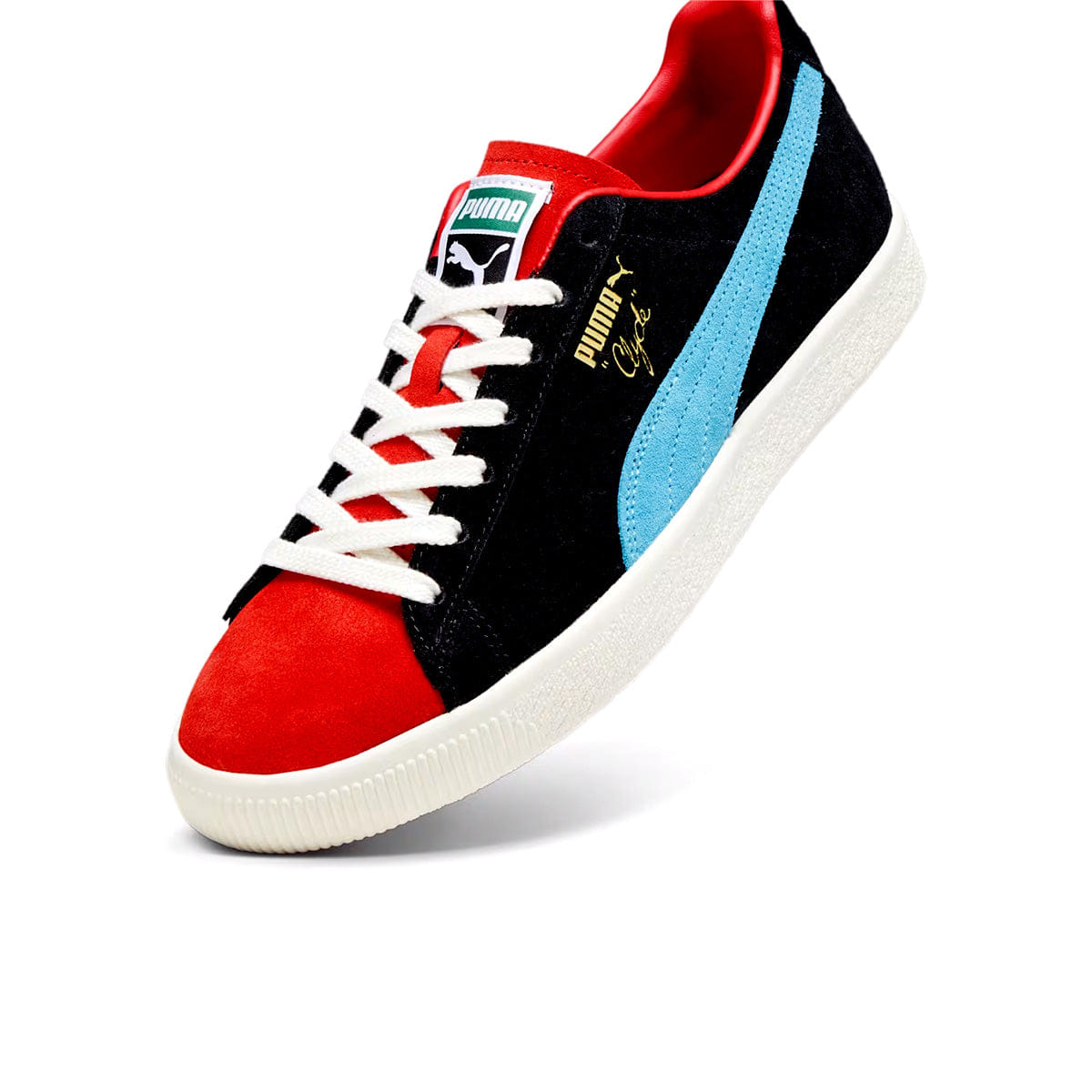PUMA Clyde OG Black/For All Time Red