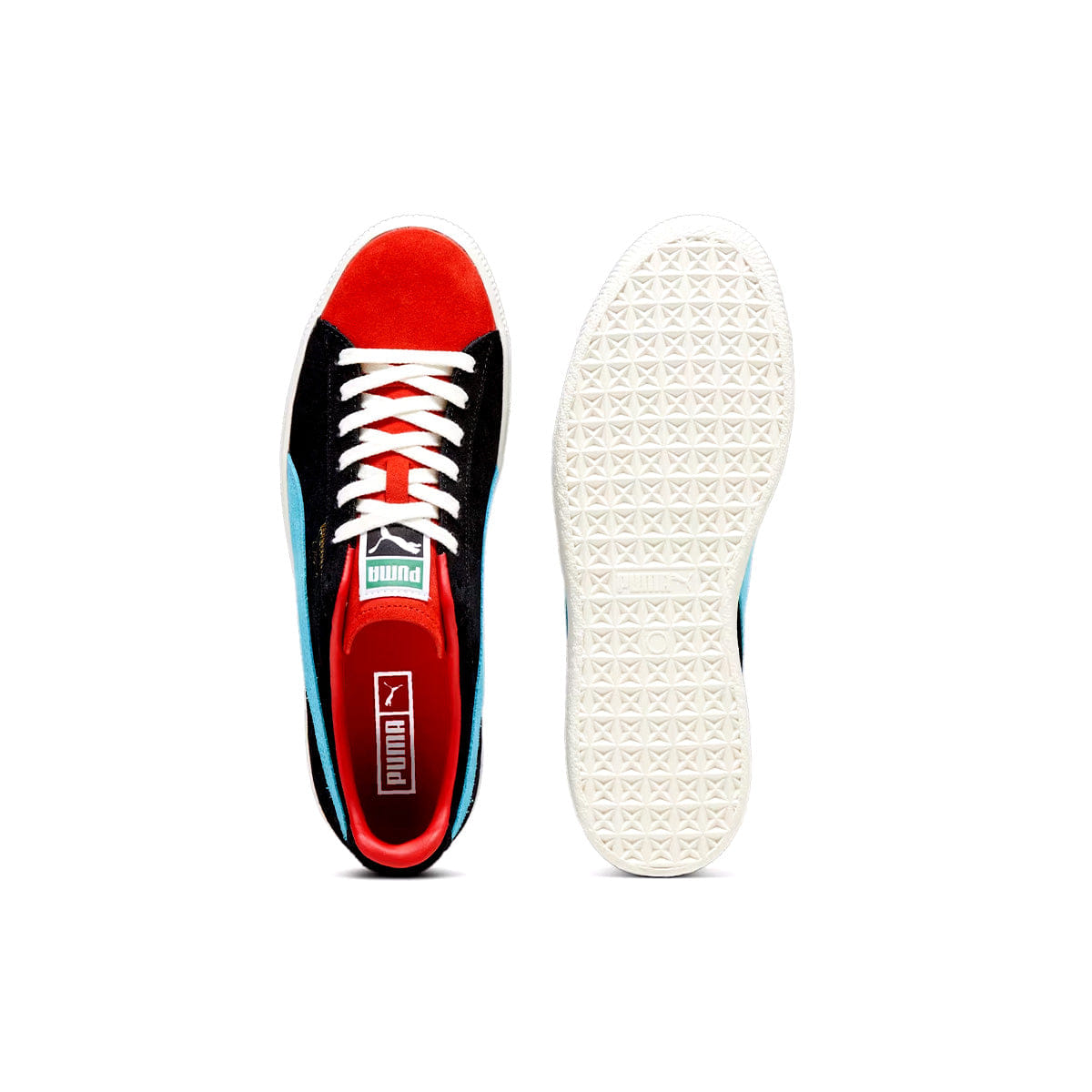 PUMA Clyde OG Black/For All Time Red