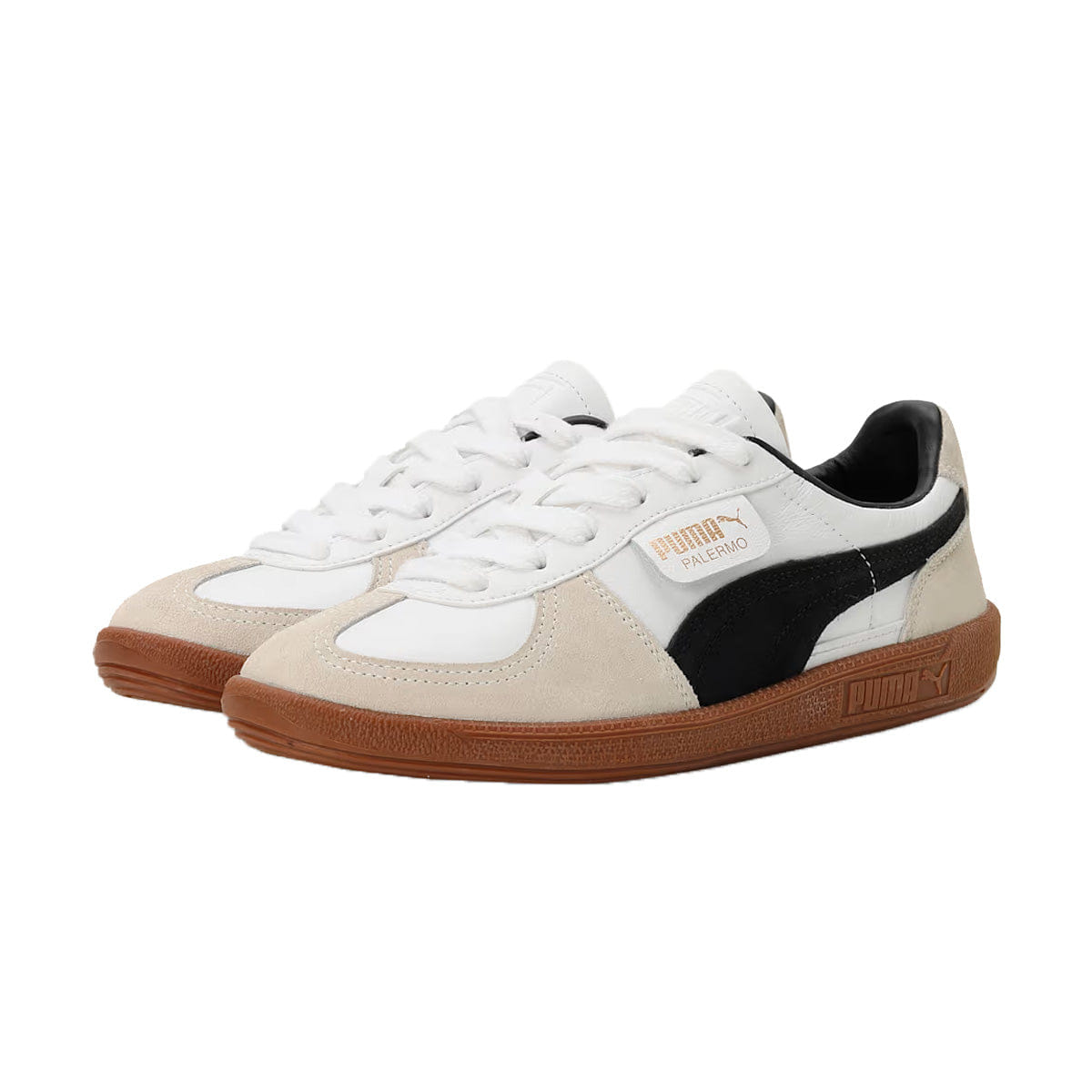 Puma Palermo Lth Res White/Dark Indigo