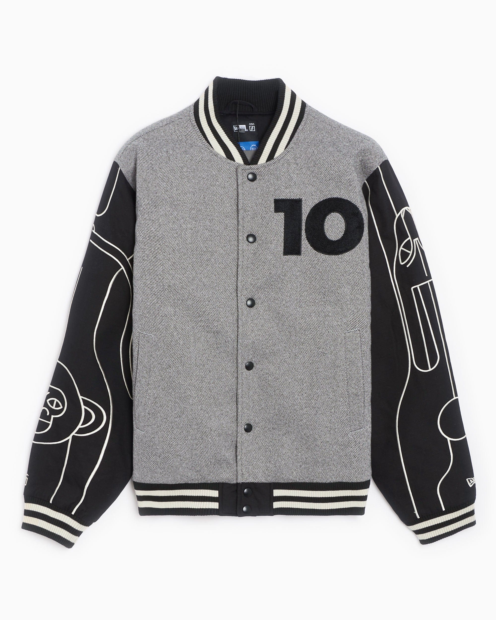 New Era Varsity New Era x FOOTDISTRICT 10th Anniversary Unisex Varsity Jacket Unisex