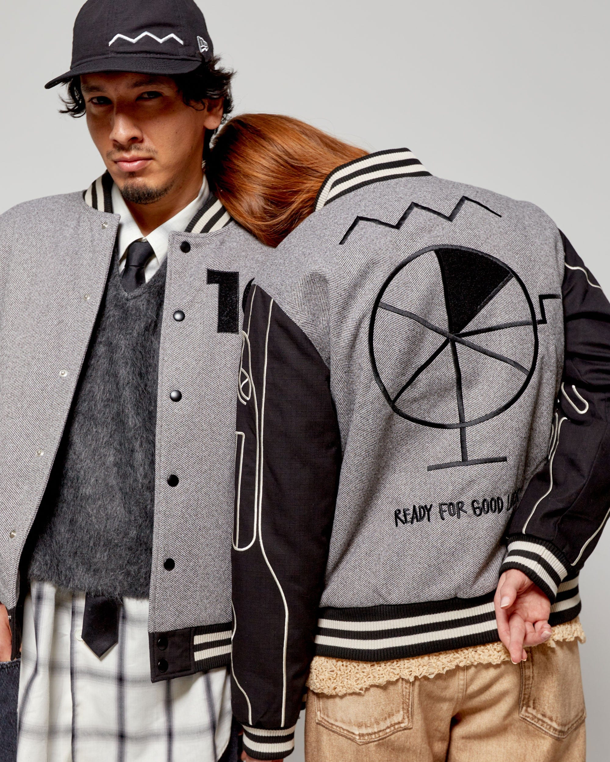 New Era Varsity New Era x FOOTDISTRICT 10th Anniversary Unisex Varsity Jacket Unisex