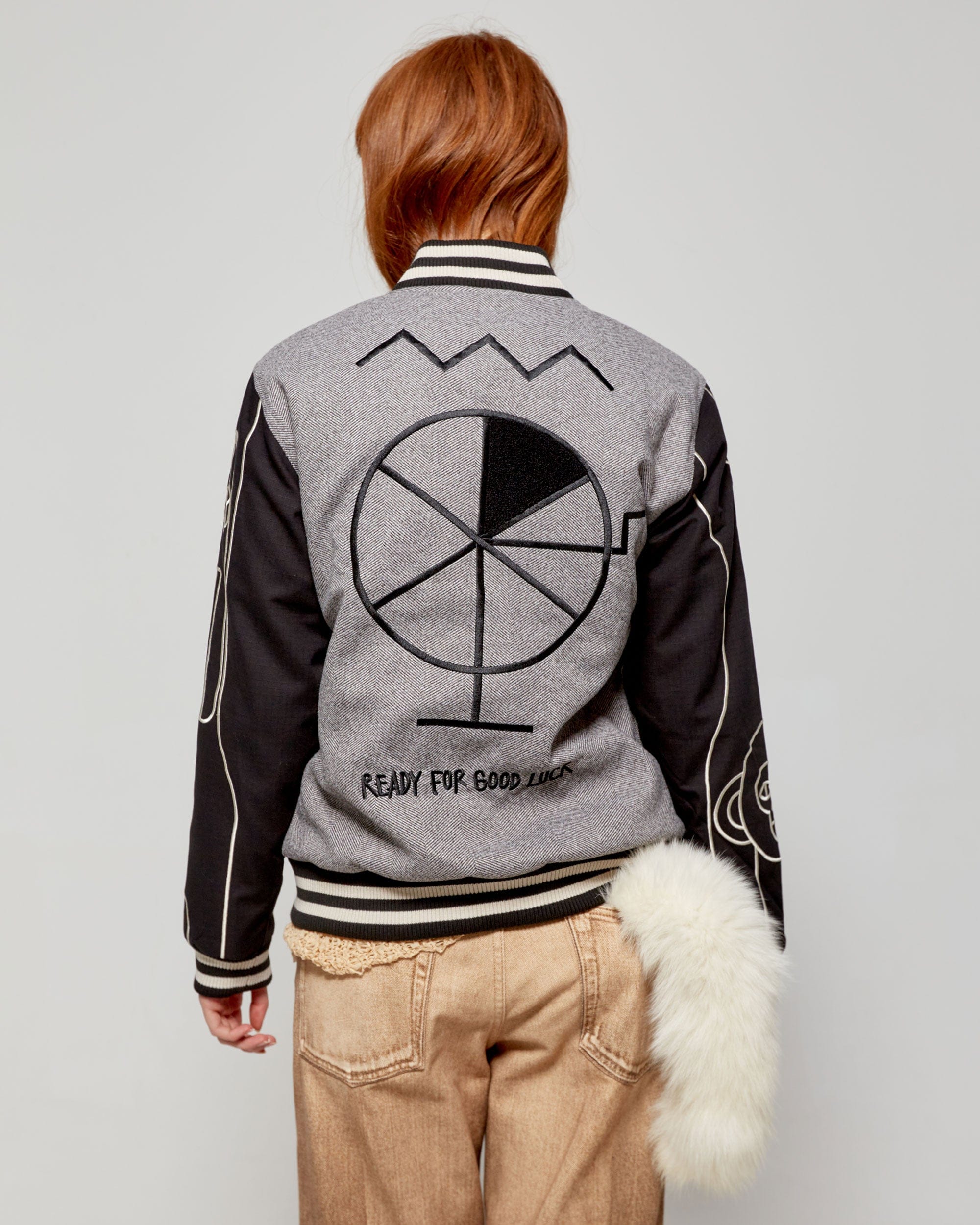 New Era Varsity New Era x FOOTDISTRICT 10th Anniversary Unisex Varsity Jacket Unisex