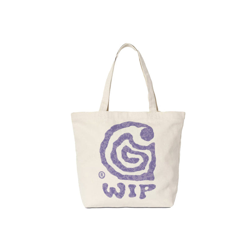 Carhartt WIP Canvas Graphic Tote - Helix Print Natural