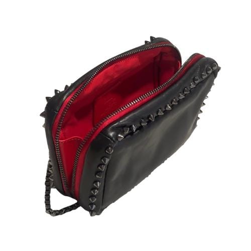 Christian Louboutin New Christian louboutin spiked black shoulder bag