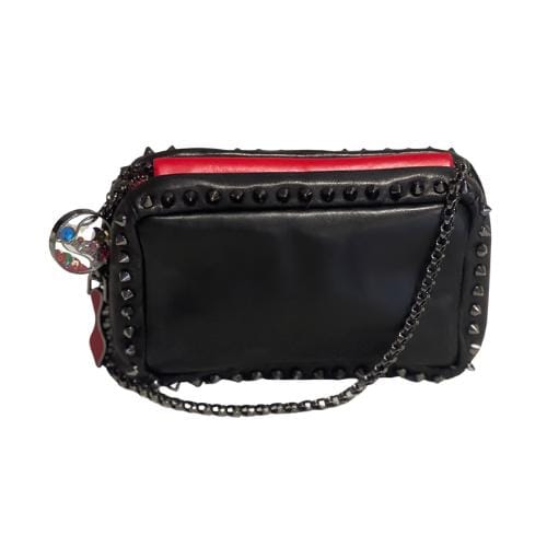 Christian Louboutin New Christian louboutin spiked black shoulder bag