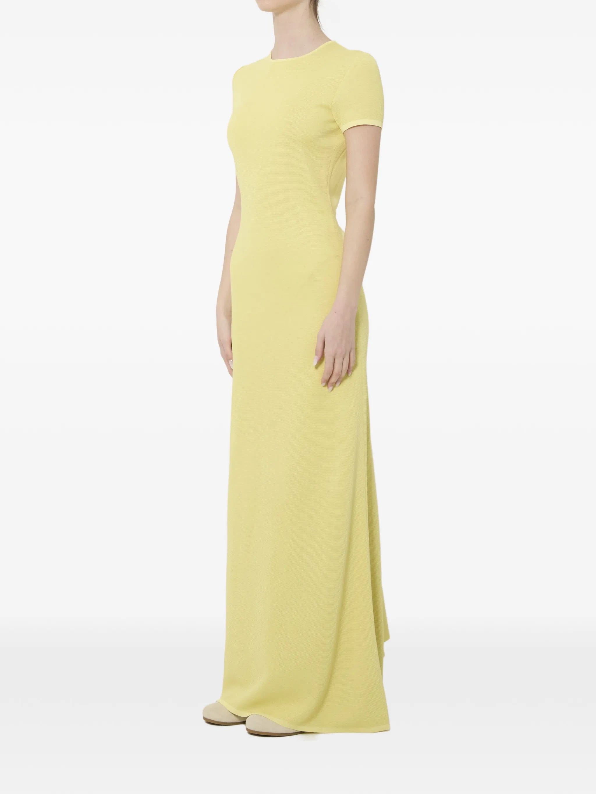Jacquemus short - sleeved maxi dress