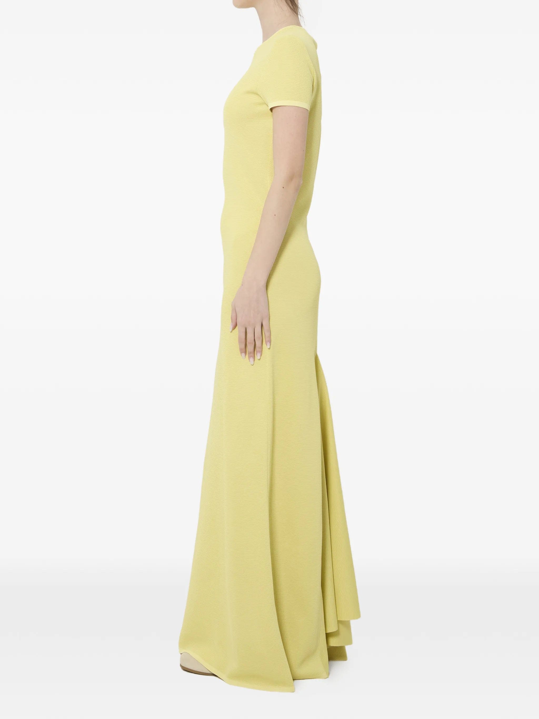 Jacquemus short - sleeved maxi dress