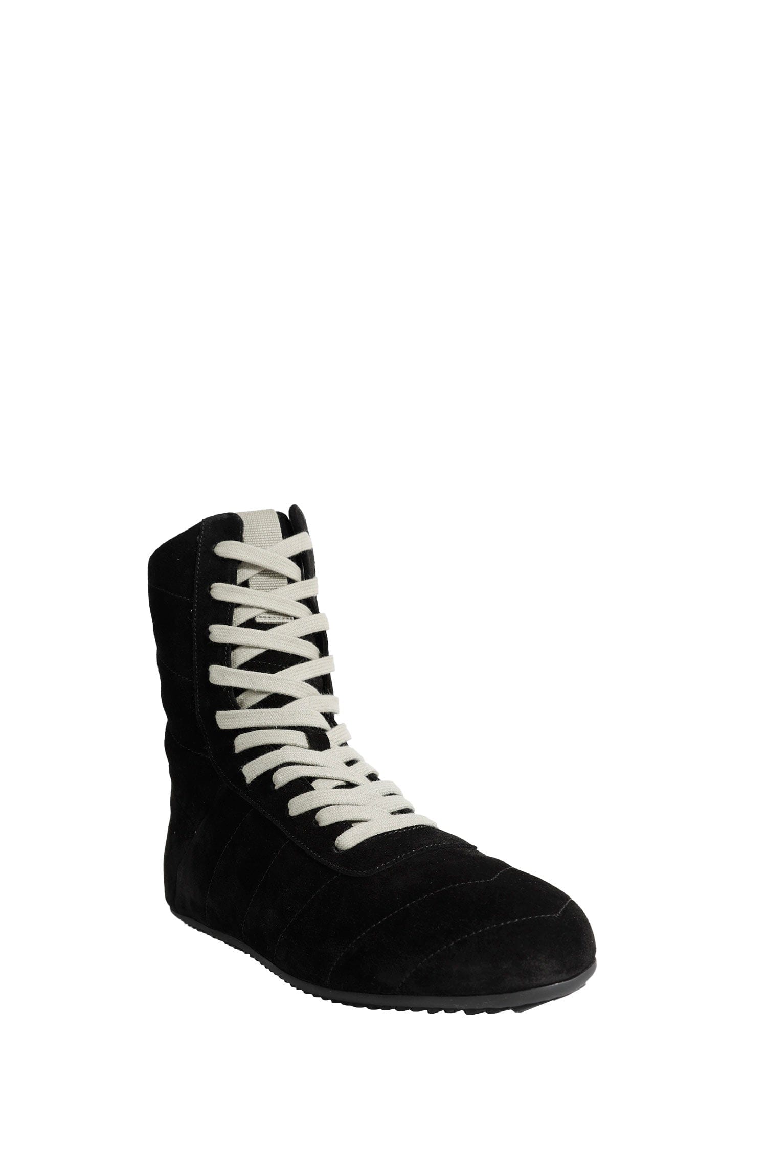 RICK OWENS Tower Quilted Minimal High Sneaks