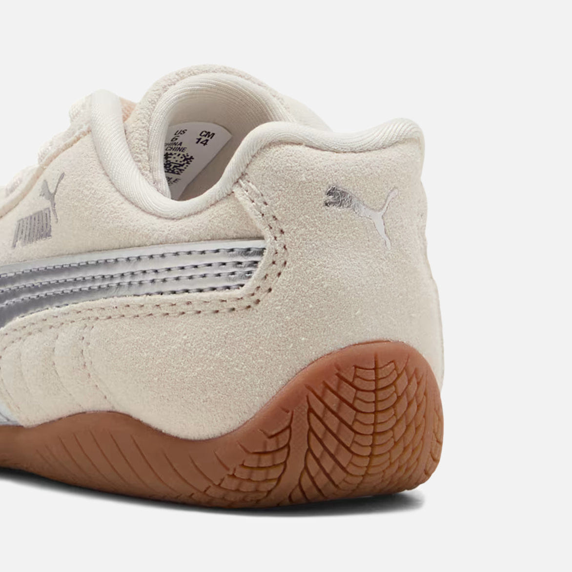 PUMA SPEEDCAT METALLIC (TD) - ALPINE SNOW / MATTE SILVER