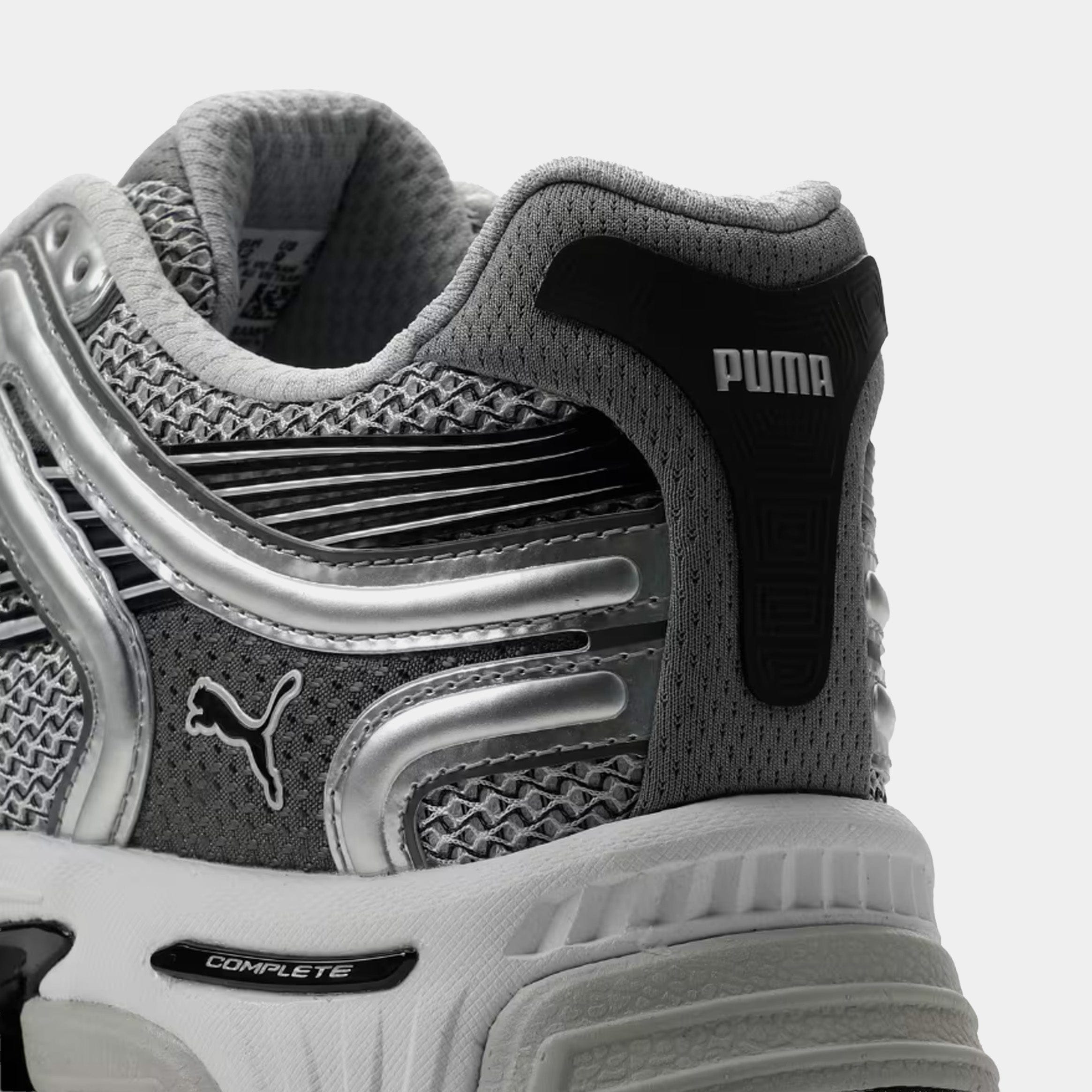PUMA SkyJet Prisco Mens Lifestyle Shoes (Puma Silver/Puma Black/Glacial Gray)