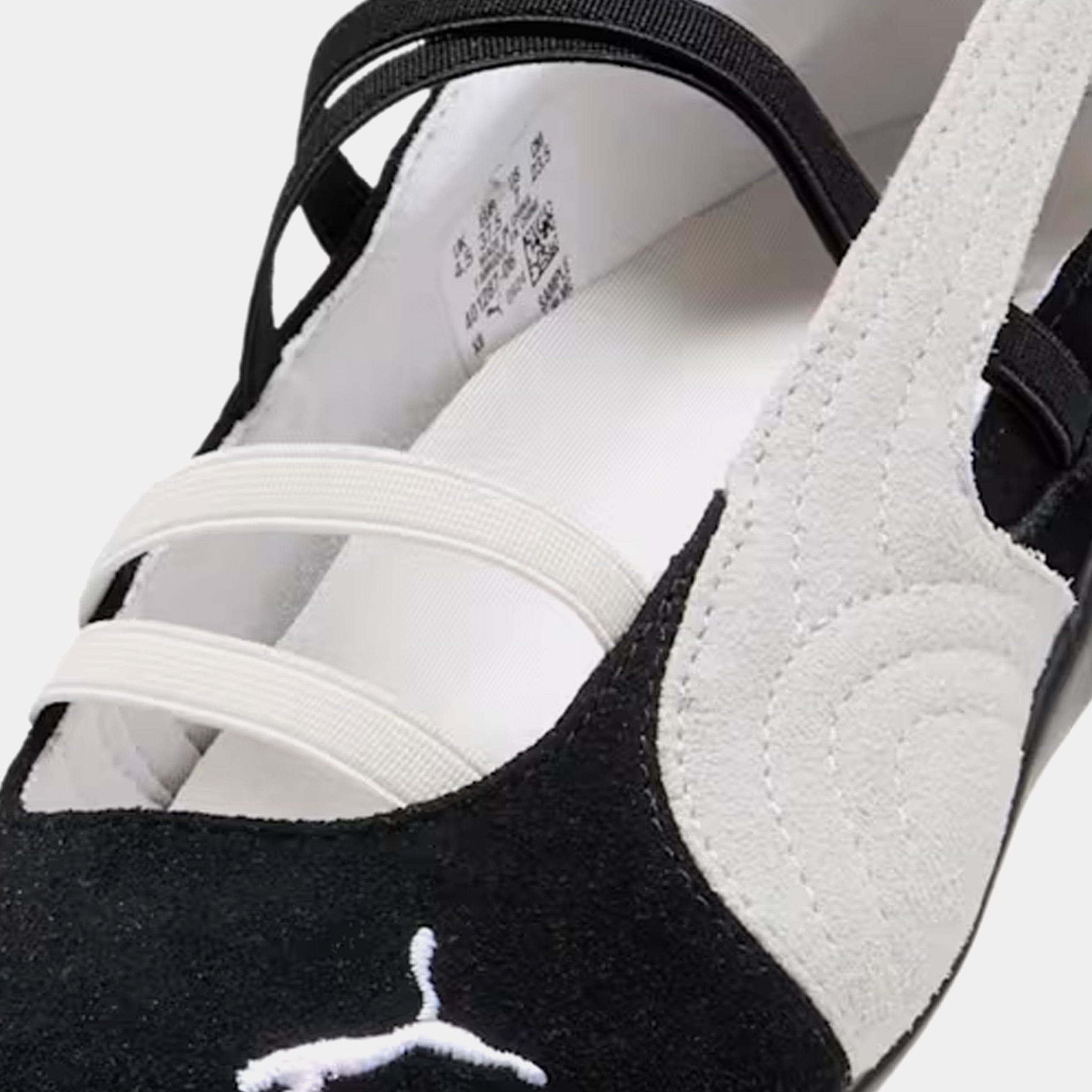 PUMA Speedcat Ballet Suede Womens Lifestyle Shoes (Black/White/Black)