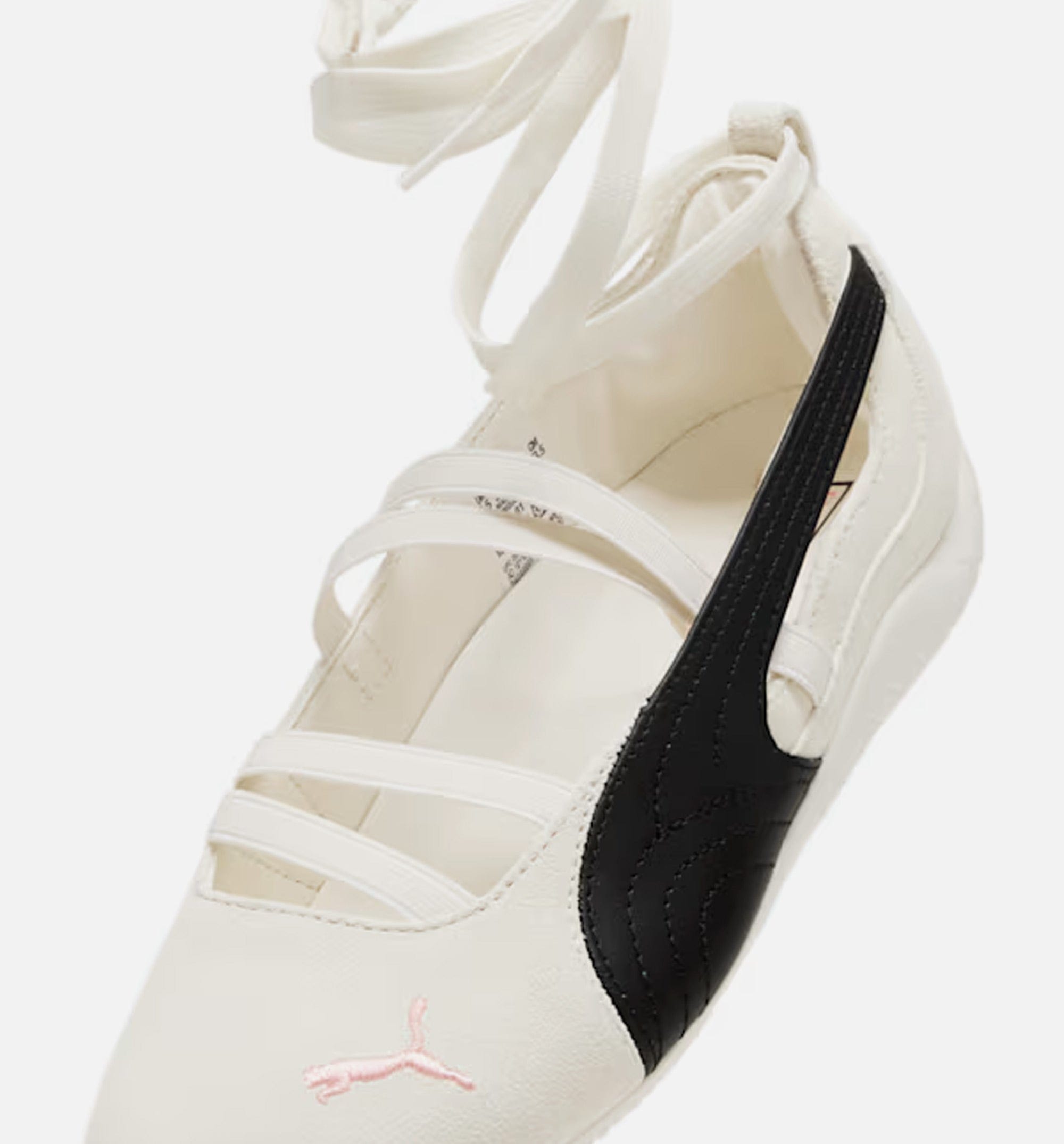 PUMA Speedcat Ballet x Rosé Womens Lifestyle Shoe - Warm White/Puma Black/Frosty Pink