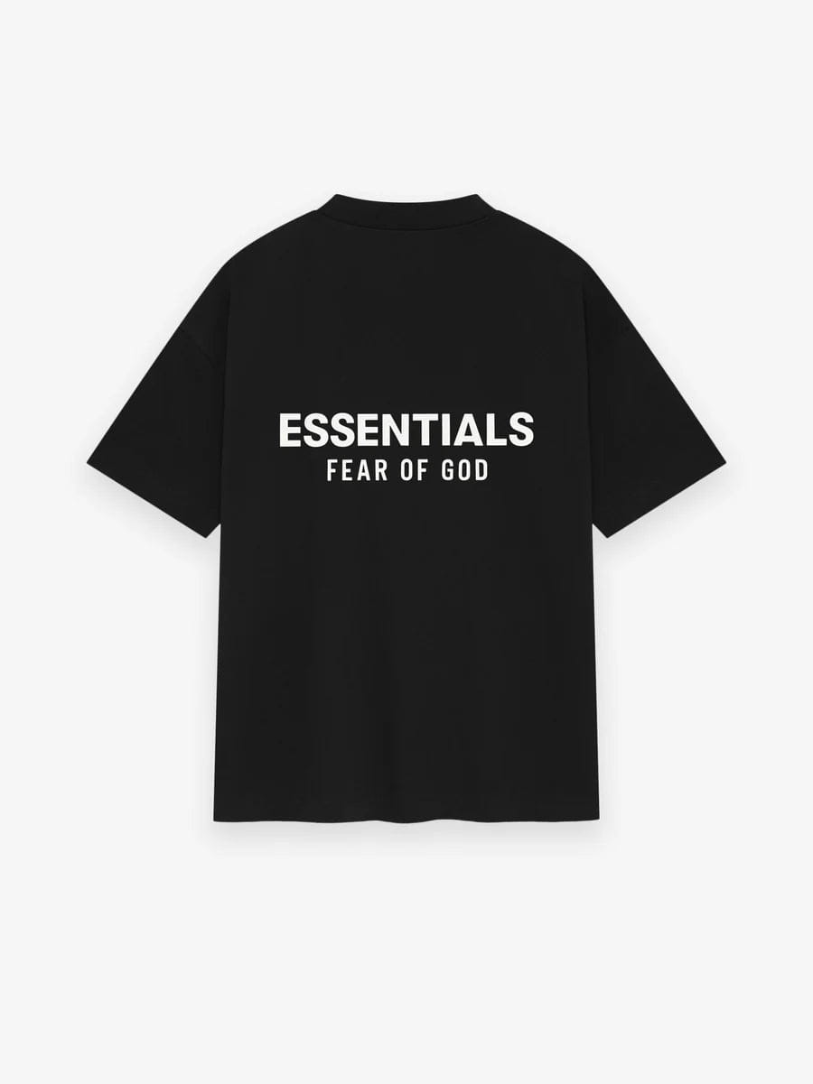 Fear Of God Essentials Jet Black T-Shirt