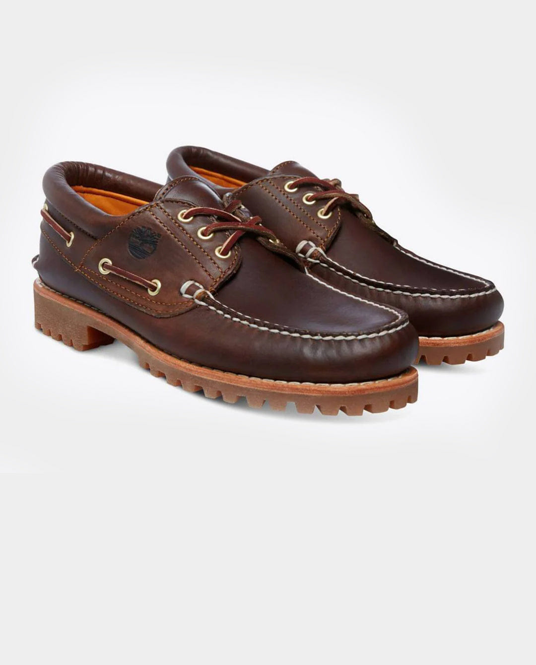 Timberland - Mens Heritage 3 - Eye Classic Lug - Medium Brown Full Grain