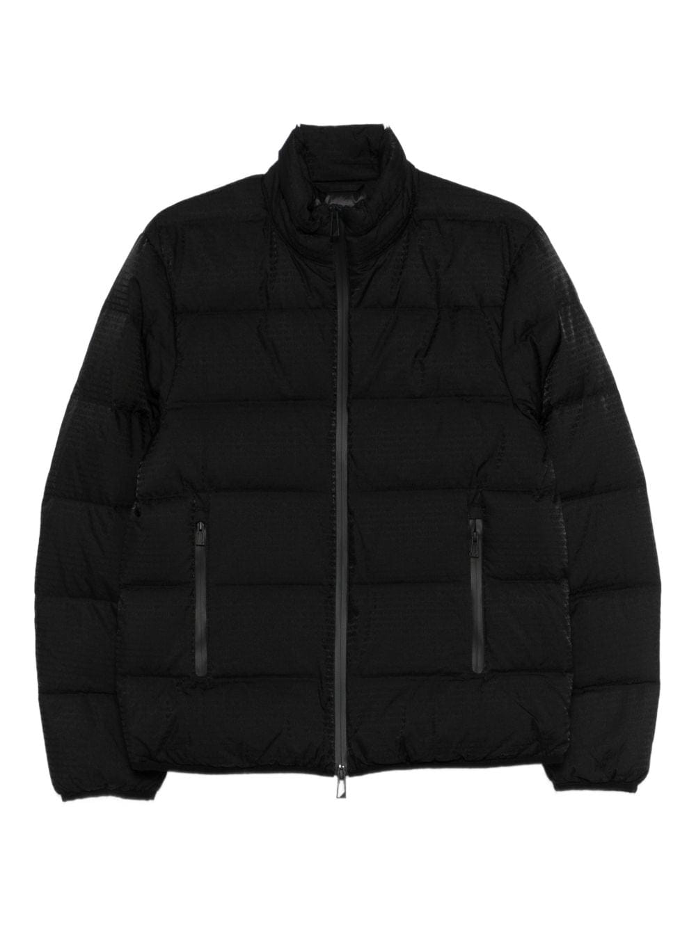 Emporio Armani Nylon Down Down Jacket — Black