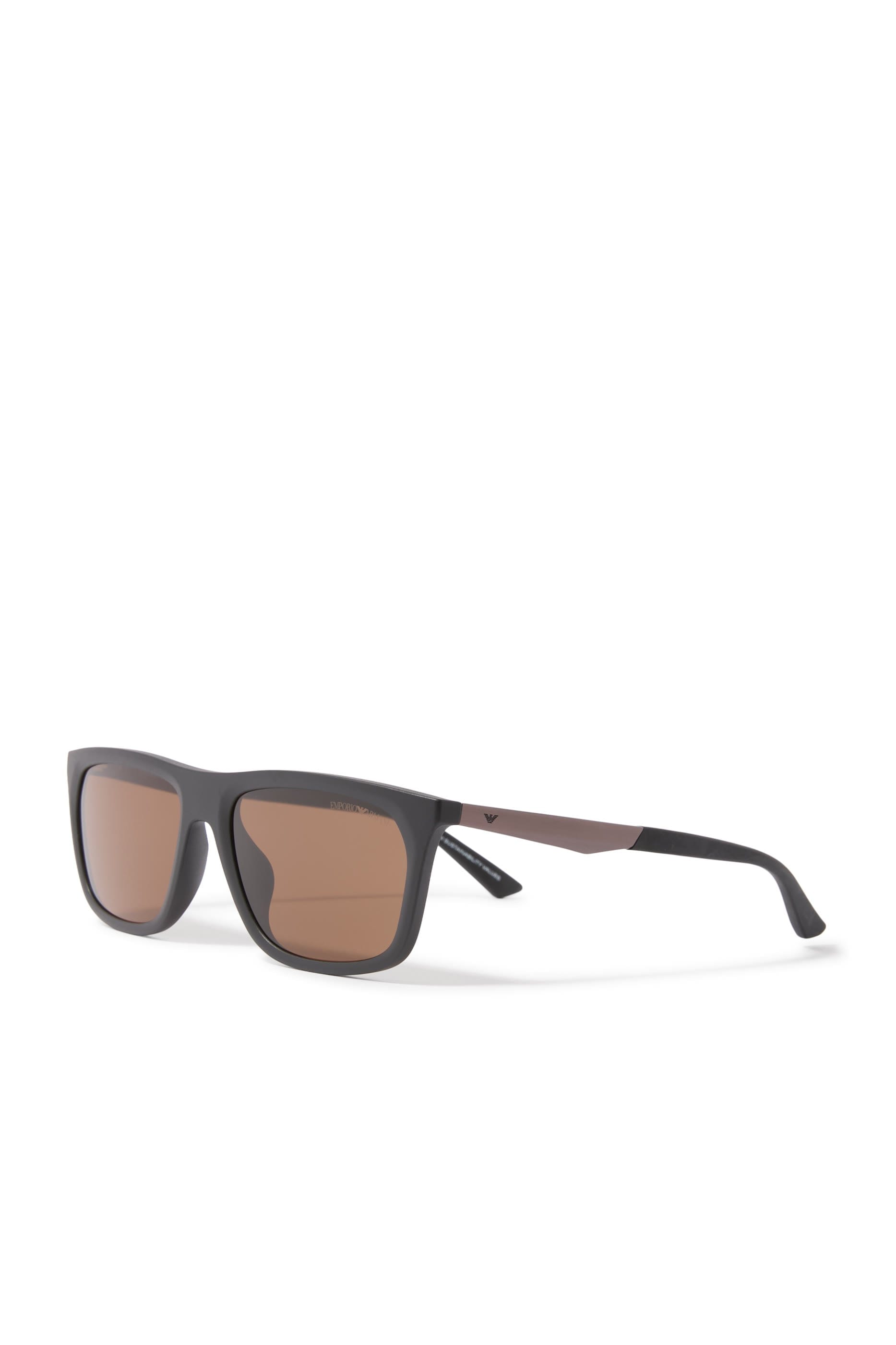 Emporio Armani Square Frame Sunglasses