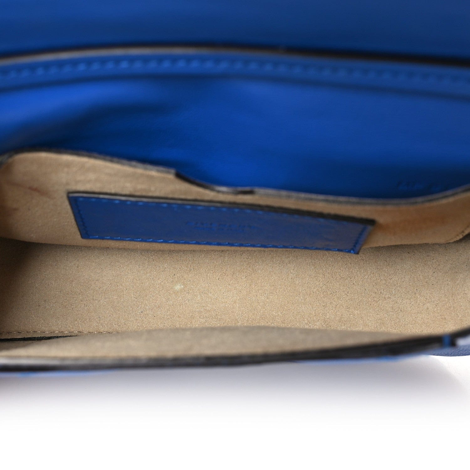 Givenchy Goatskin Quilted GV3 Mini Pocket Convertible Bag Blue