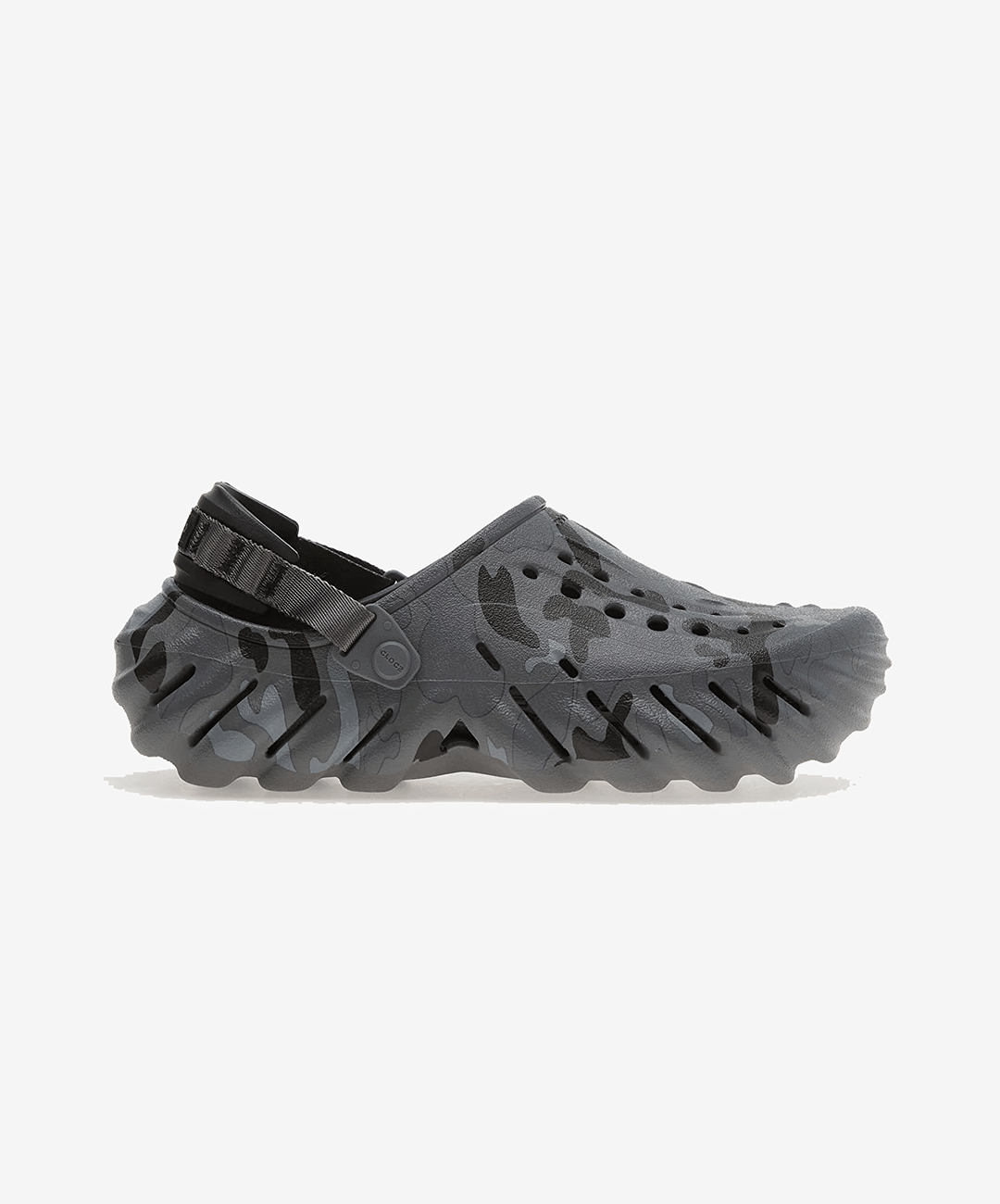 Crocs | ECHO DUCK CAMO CLOG { CHARCOAL/BLACK