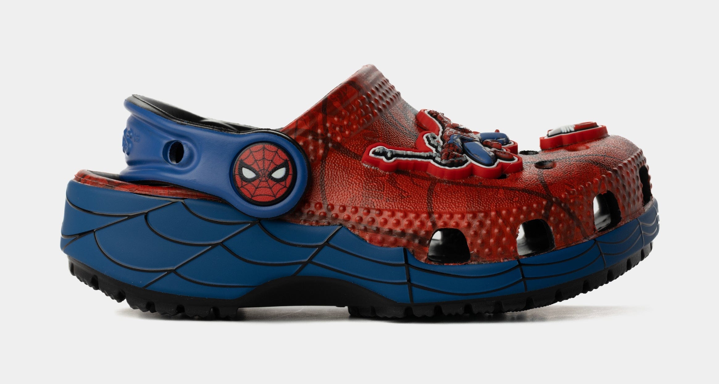 CROCS Marvel Spider - Man Classic Clog Infant Toddler Sandals (Red/Blue)