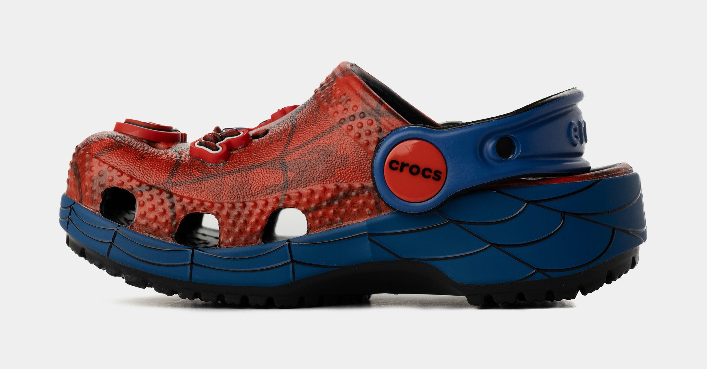 CROCS Marvel Spider - Man Classic Clog Infant Toddler Sandals (Red/Blue)