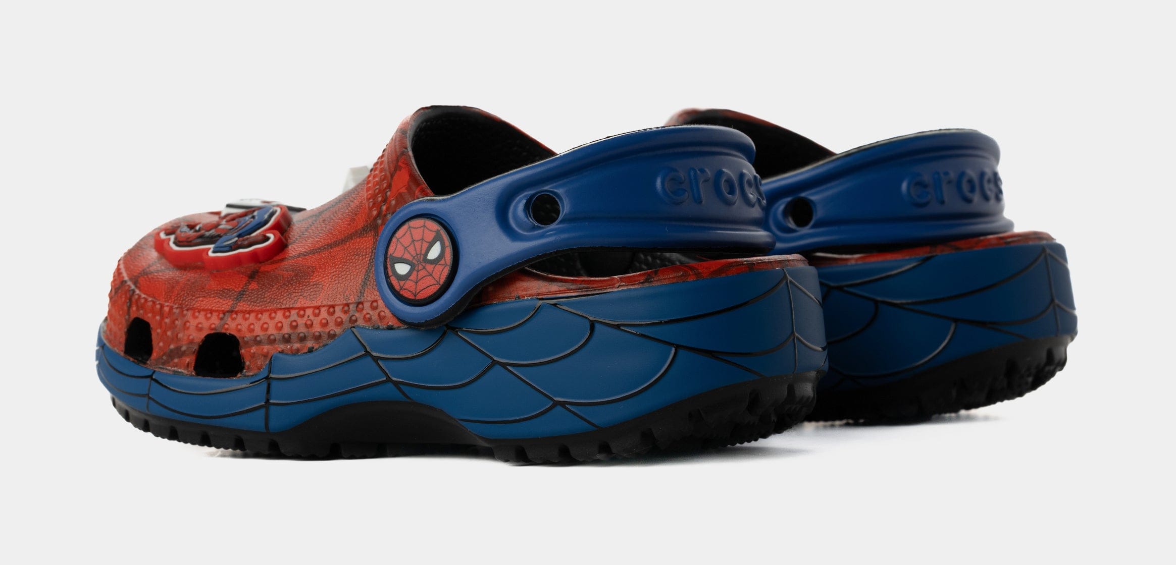 CROCS Marvel Spider - Man Classic Clog Infant Toddler Sandals (Red/Blue)