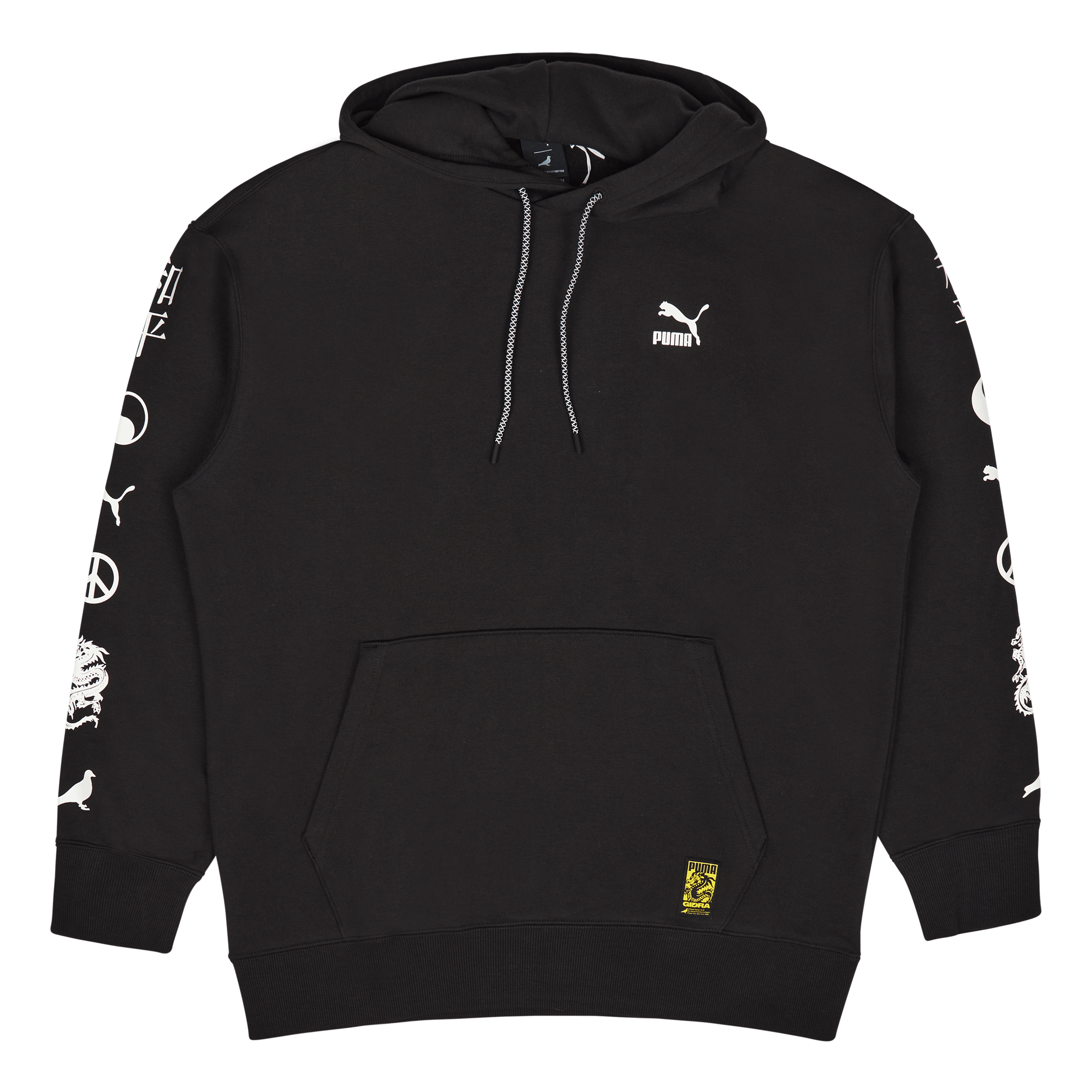 Puma x Staple Graphic Hoodie T Black