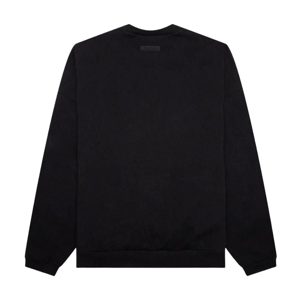 Fear of God Essentials Crewneck Jet Black (FW23)
