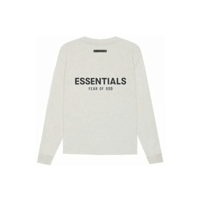 Fear of God Essentials Essentials Long Sleeve T-Shirt SS21 Light Oatmeal
