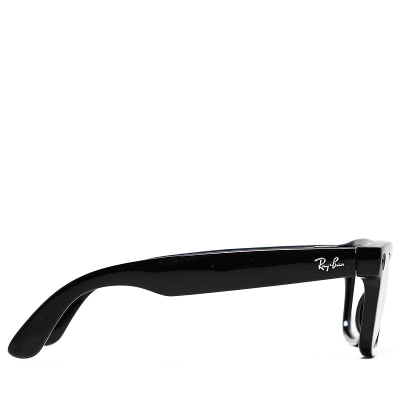 Ray - Ban Meta Wayfarer - Shiny Black/Transitions Graphite Green