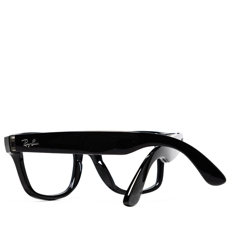 Ray - Ban Meta Wayfarer - Shiny Black/Transitions Graphite Green