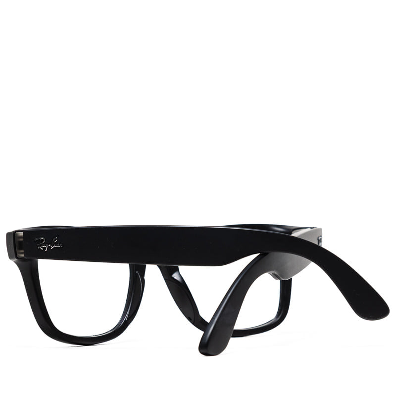 Ray - Ban Meta Wayfarer (Size 53) - Matte Black/Transitions Grey