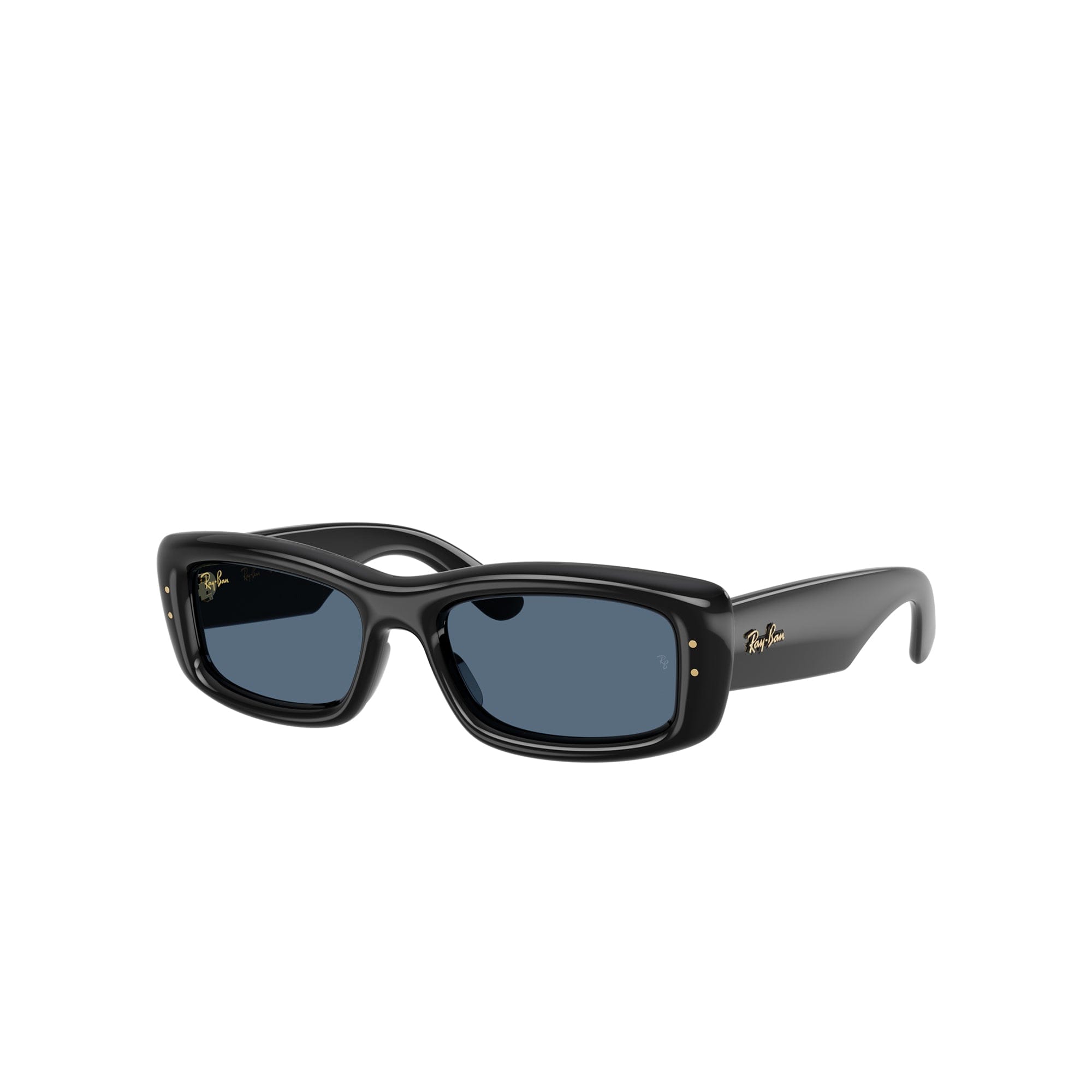 Ray - Ban x A$AP Rocky Kiliane Puffer Family Black Frame W/ Dark Grey Lens Sunglasses