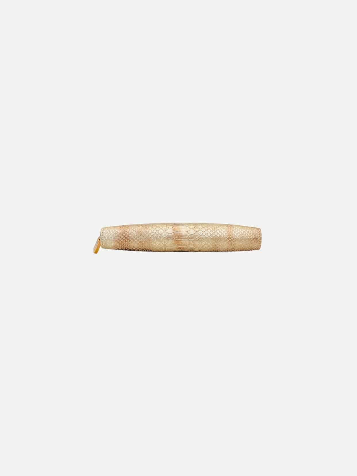 Chopard Metallic Bronze Continental Wallet