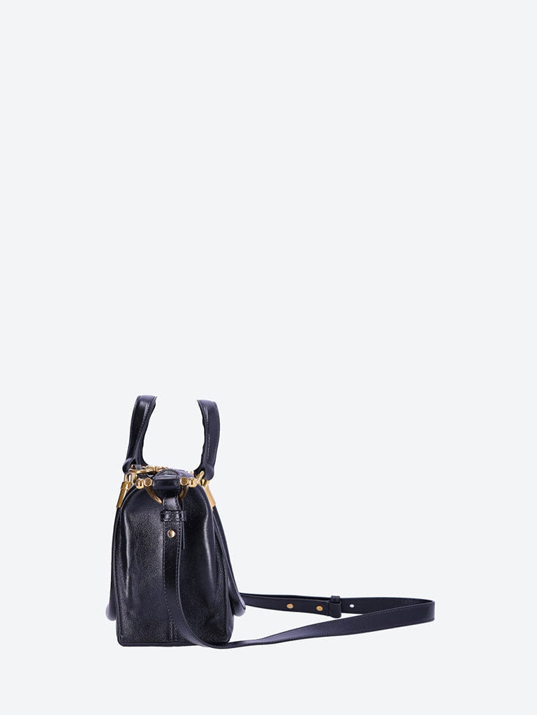 CHLOÉ Natural shiny calfskin paraty 24 handbag