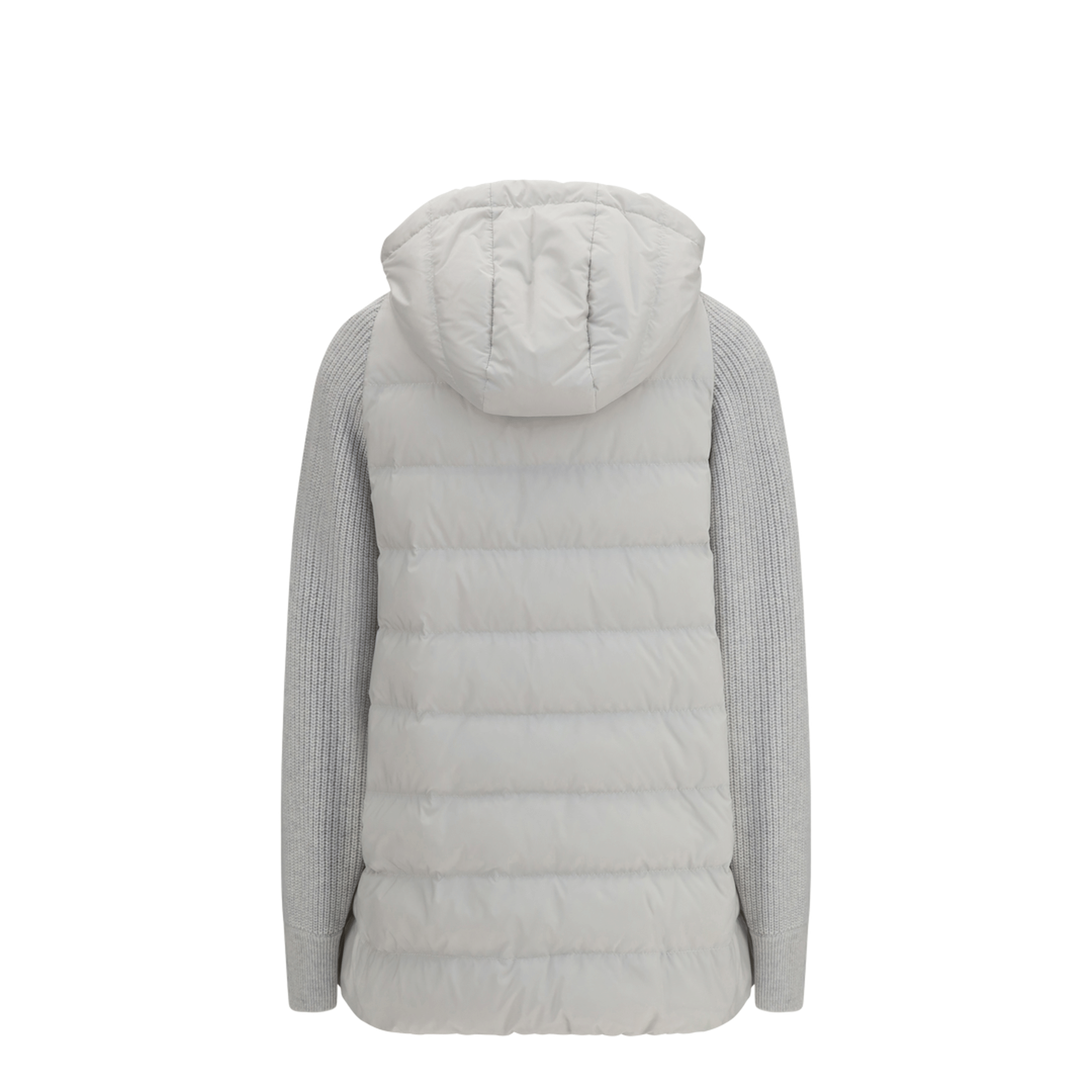 Brunello Cucinelli Long Monili Chain Puffer Jacket