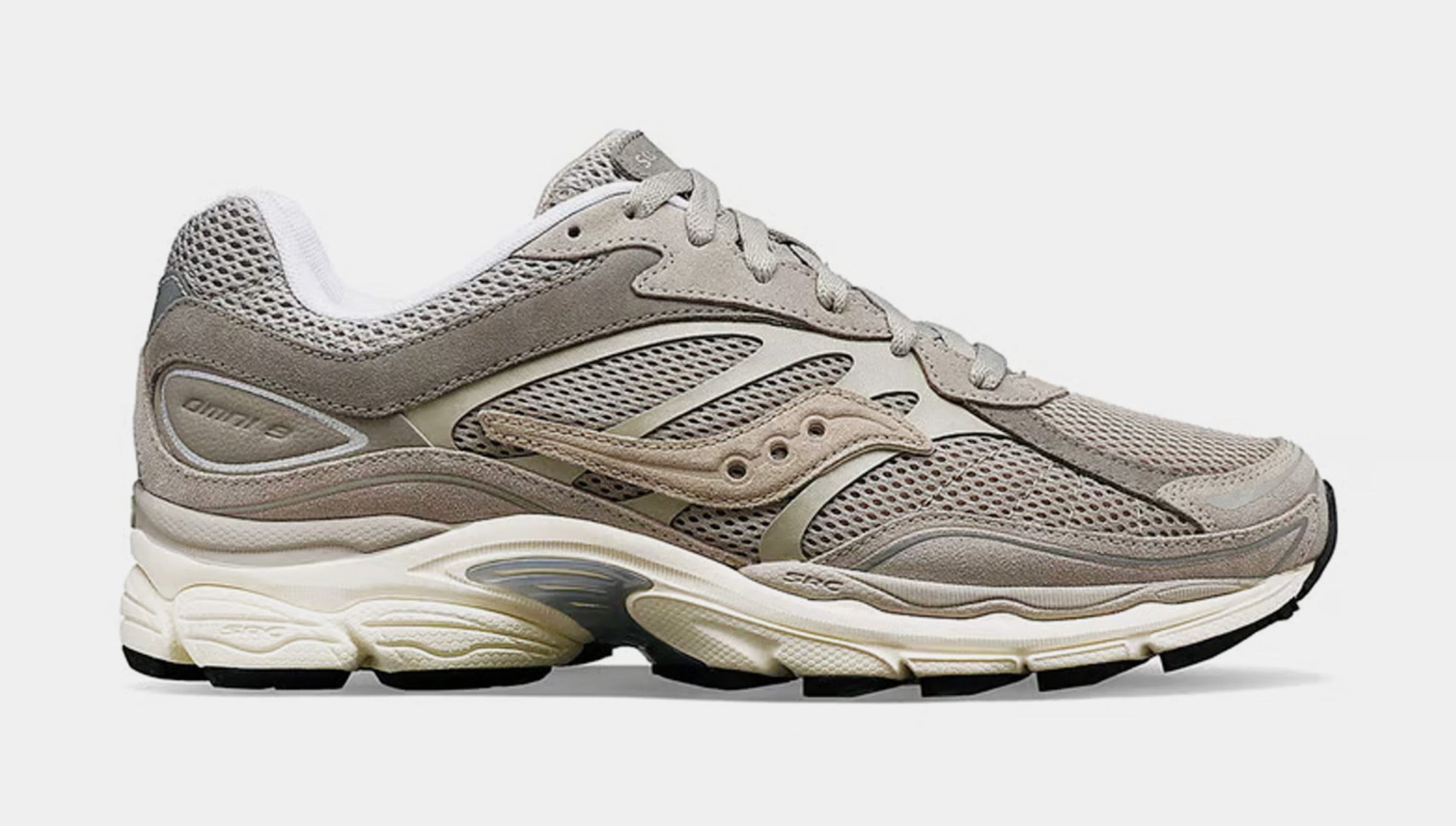 Saucony ProGrid OMNI 9 Premium Mens Running Shoes (Grey)